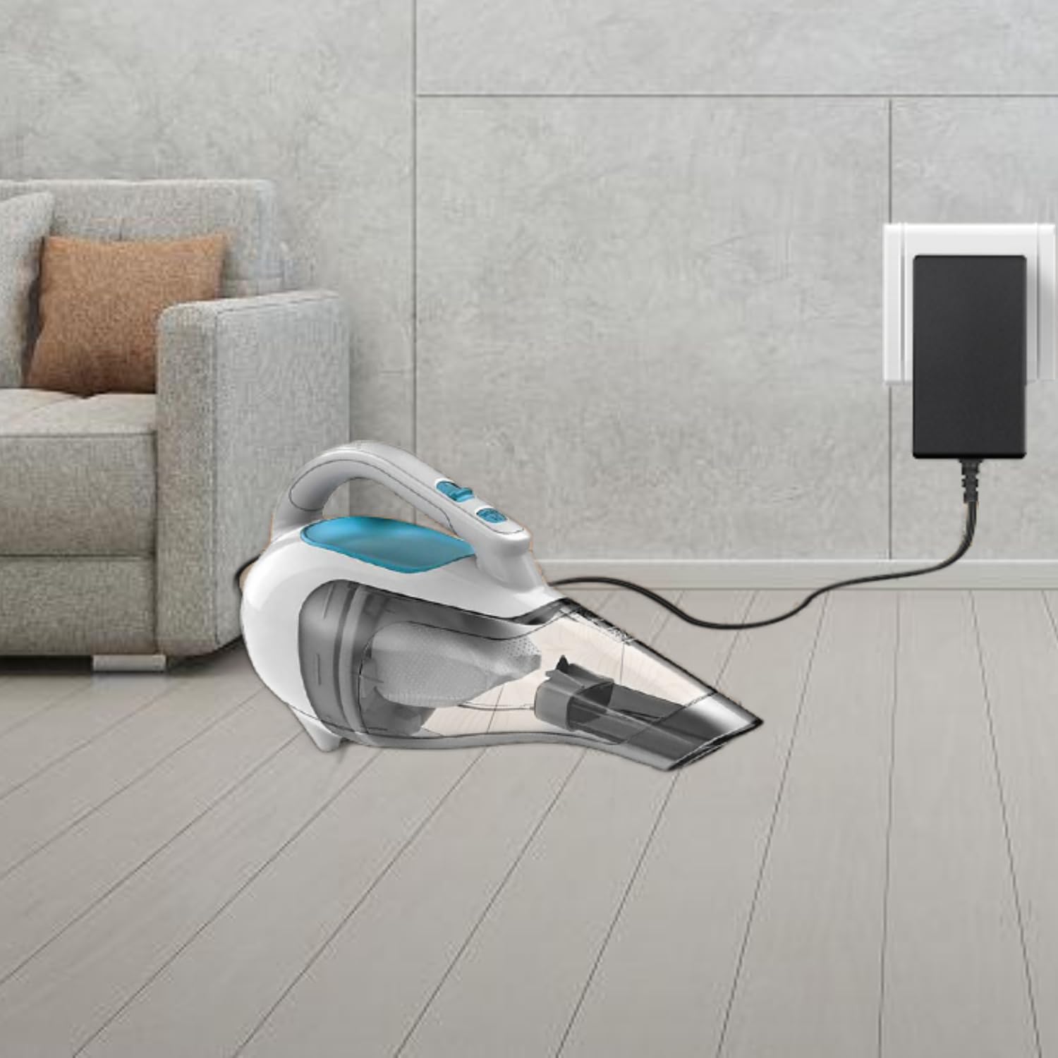 HCHNH 15V Charger for Black & Decker Dustbuster Handheld Vacuum, 6.6Ft - Compatible with Models 90627870/90629039