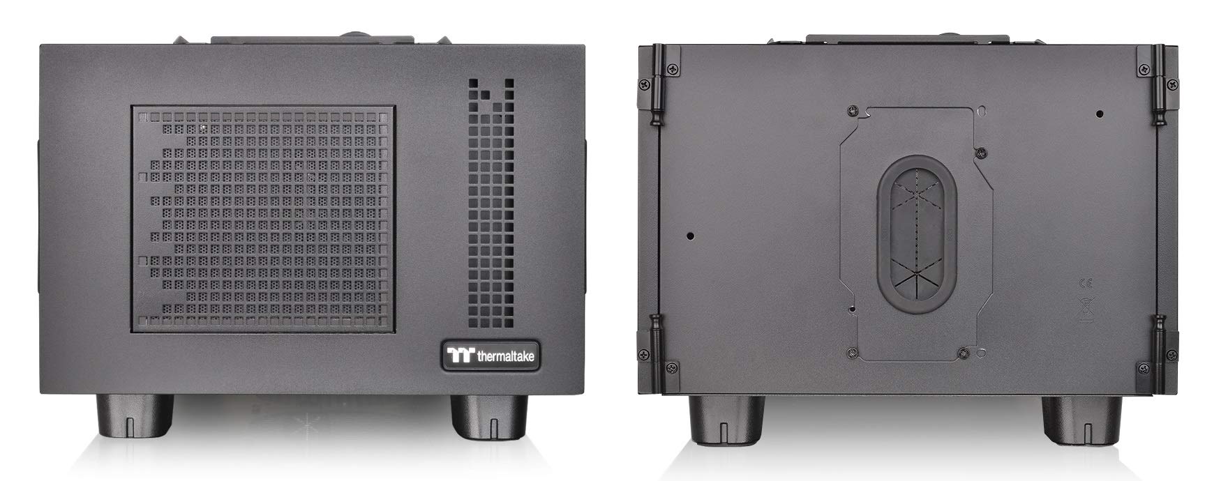 Thermaltake Core P100 Extended Water Cooling Fully Modular/Dismantle Stackable Tt Lcs Certified Pedestal Ca 1F1 00D1Nn 00, Black