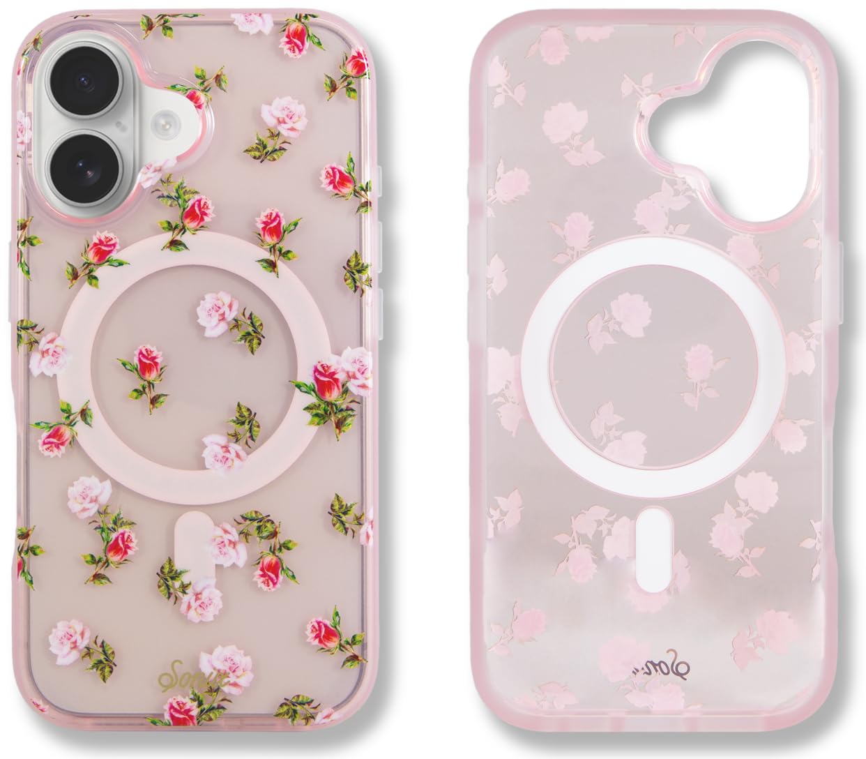 Sonix Case for iPhone 17 | Compatible with MagSafe | 10ft Drop Tested | Roses are Red