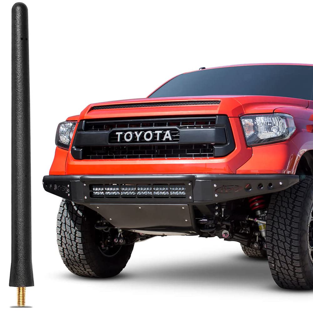 Vofono Antenna For Toyota Tundra Tacoma 2000 2024 2025, Toyota Tundra Tacoma Accessories, 6 3/4 Inch Short Epdm Rubber Truck Car Toyota Antenna Replacement For Fm Am Radio Reception