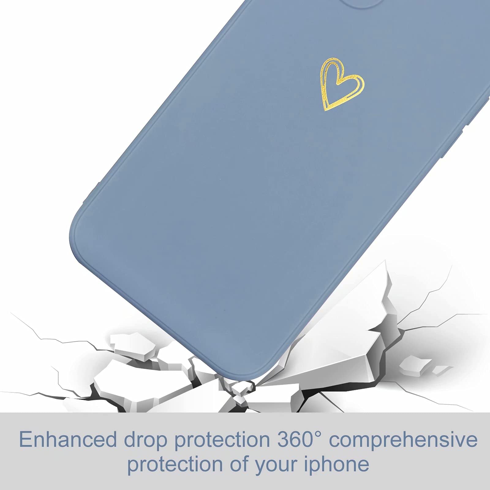 Wirvyuer For Iphone Se Case 2022/2020, Iphone 8 Iphone 7 Case For Women Girls Silky Soft Protective Shockproof Silicone Phone Ca