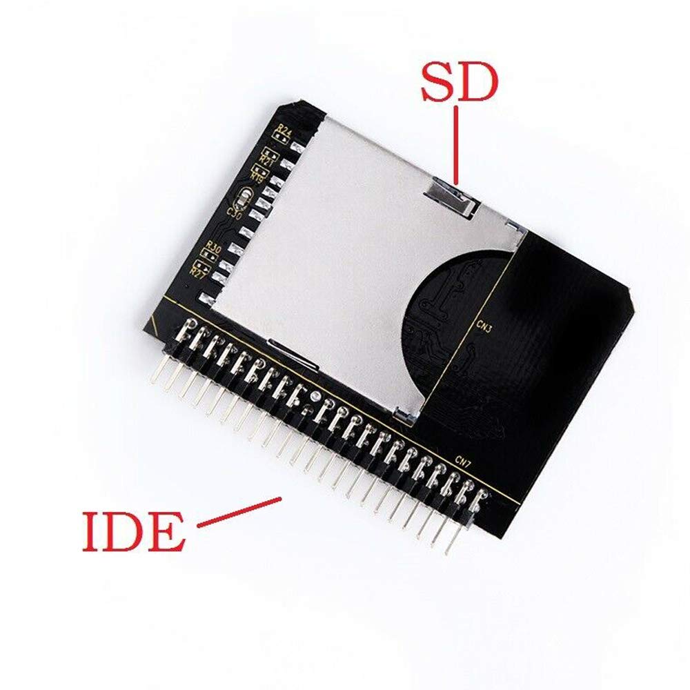 Wsdmavis 1 Pcs Sd Card To Ide Adapter 2.5 Inch 44Pin Male Adapter Sd Sdhc Sdxc Mmc Memory Card Converter To Laptop Hdd