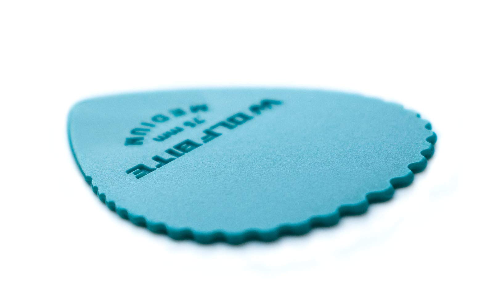 Wolf Bite Guitar Picks | Saw Toothed Edge Guitar Picks   Medium(.75Mm) / Light(.60Mm) Variety 12 Pack