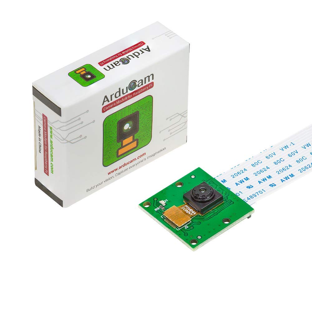 Arducam 5Mp Camera For Raspberry Pi, 1080P Hd Ov5647 Camera Module V1 For Pi5, Pi 4, Raspberry Pi 3, 3B+, And Other A/B Series