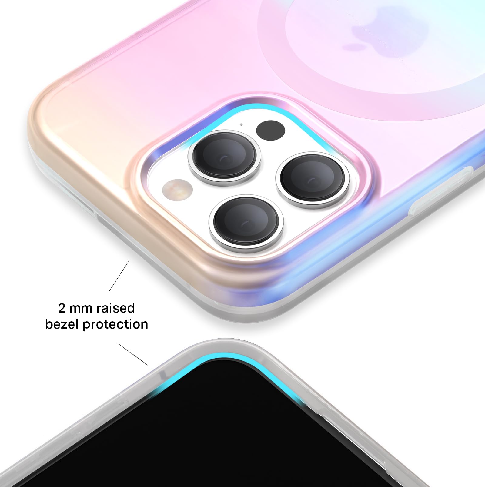 Velvet Caviar Compatible With Iphone 15 Pro Max Case Ombre [8Ft Drop Tested] Compatible With Magsafe   Cute Protective Phone Cas