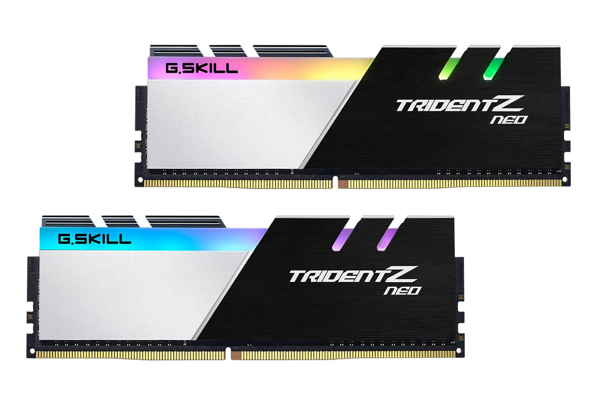 G.Skill Trident Z NEO Series 16GB (2 x 8GB) 288-Pin SDRAM (PC4-28800) DDR4 3600 CL16-19-19-39 1.35V Dual Channel Desktop Memory Model F4-3600C16D-16GTZNC