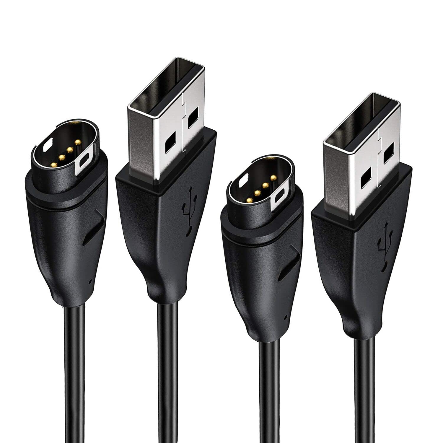 Garmin Fenix 6 6S 6X Pro Sapphire Charger 2Pack, Ankey Charger Cable For Garmin Fenix 5 5S 5X Plus, Forerunner 935 945 45 45S 24