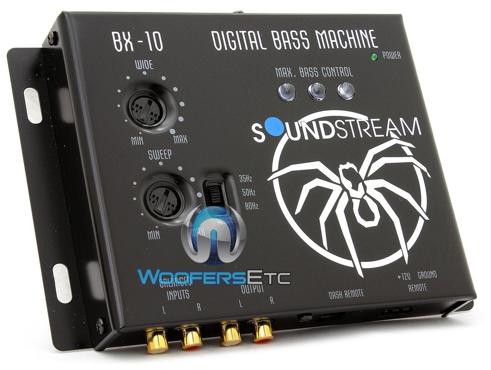 Soundstream Bx 10 Digital Bass Reconstruction Processor With Remote,Black