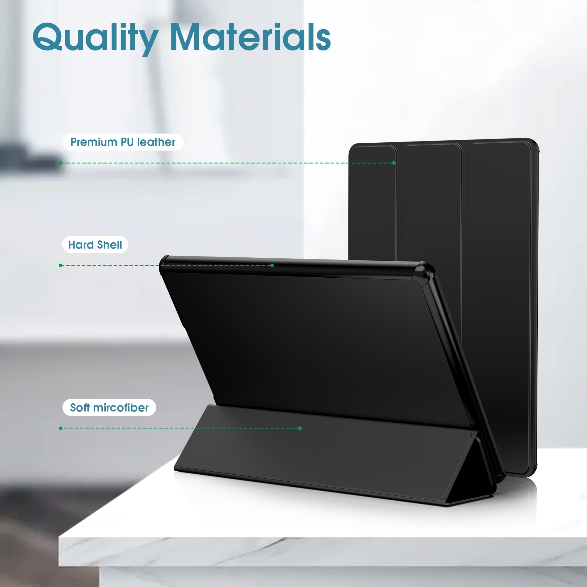 Arae Case For Kindle Paperwhite 11Th Generation And Signature Edition 2021 Released, Ultra Slim Trifold Pu Leather Smart Cover W