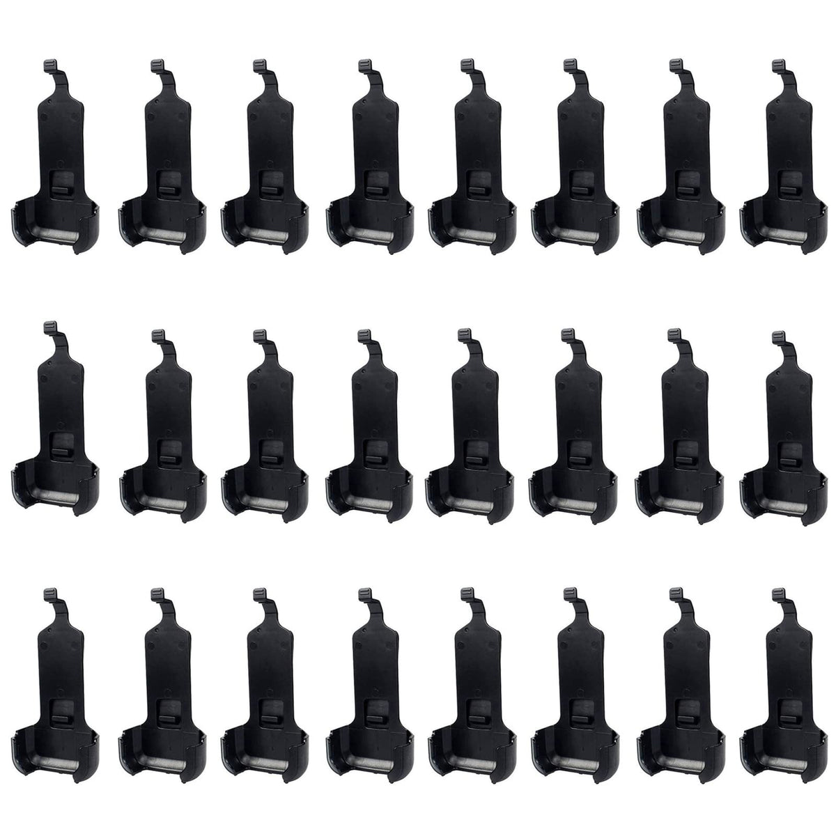 24 Pcs Original Walkie Talkie Belt Clip Compatible With Two Way Radio Luiton Lt 316 Wln Kd C1 Retevis Rt22 Zastone X6 Nktech Nk U1 Zeadio Zs B1 Tidradio Td M8 Radtel Rt 10 Radioddity R1