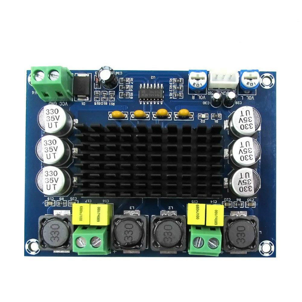 Aceirmc Tpa3116D2 Tpa3116 Xh M543 Dual Channel Stereo High Power Digital Audio Power Amplifier Board 120W+120W Diy Module