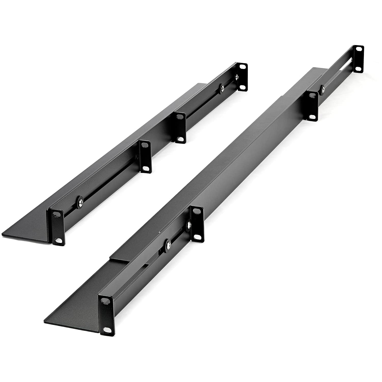Startech Unirails1Ub 1U 19 Inch Server Rack Rails 24 36 Inch Adjustable Depth/Universal 4 Post Network/Server/Ups Equipment Moun