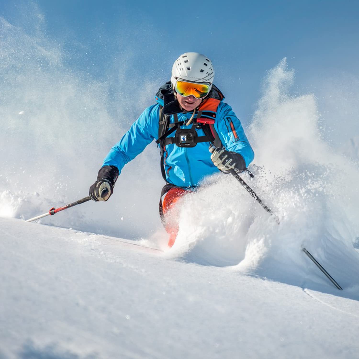 Suptig Chest Mount, Adjustable Chest Strap, Breathable Material For Gopro Hero 13 Hero 12 Hero 11 Hero 10 Hero 9 Hero 8 Hero 7 H