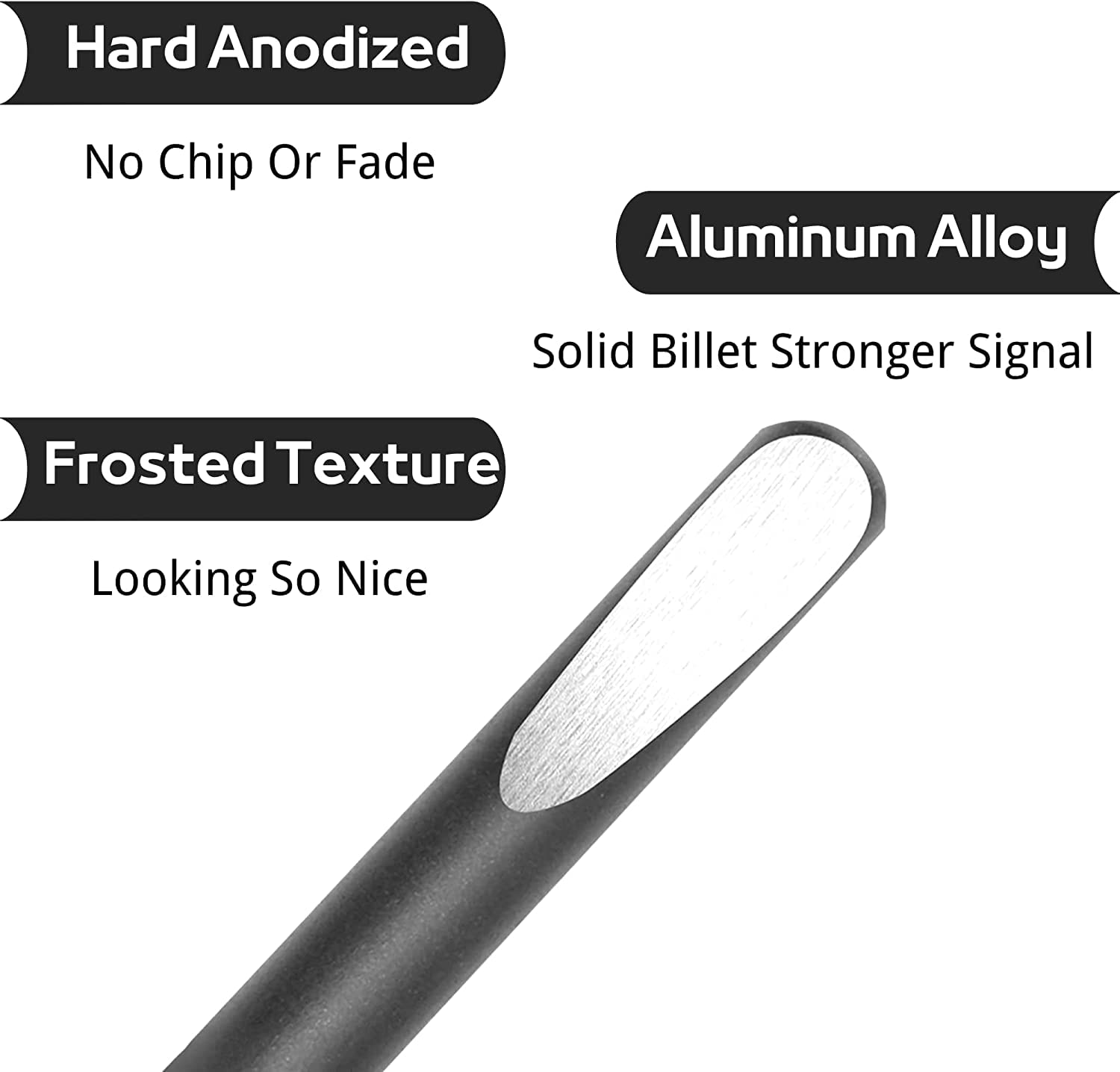 Truck Antenna For Ford F150 F250 F350 Bronco Dodge Ram 1500 2500 3500 Trucks Short Antenna Replacement Car Accessories