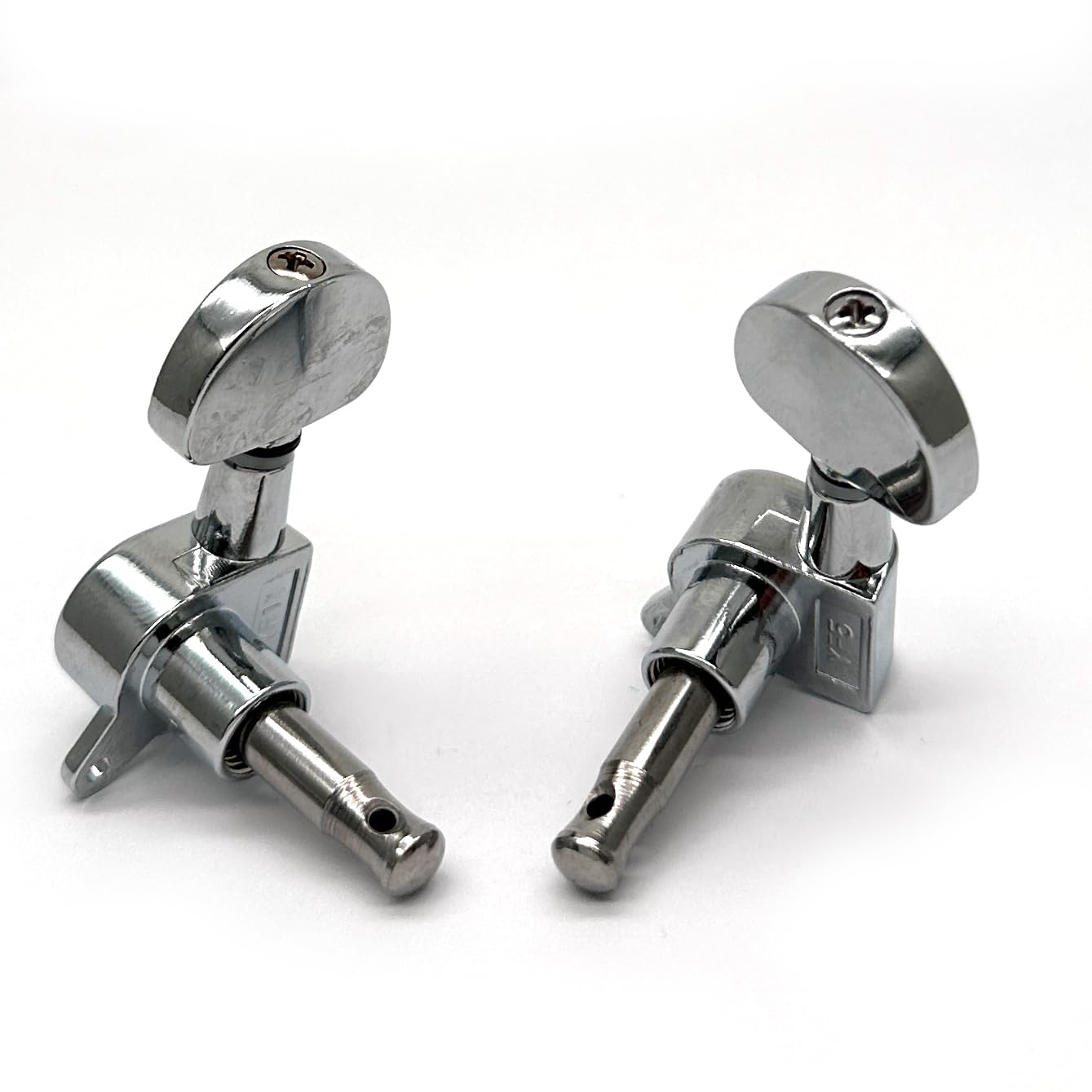 Harpfeas 6 Pieces 6R Guitar Tuner Pegs,Big Semicircle Sealed Guitar Tuning Pegs Tuners Machine Heads,For Acoustic Or Electric Gu