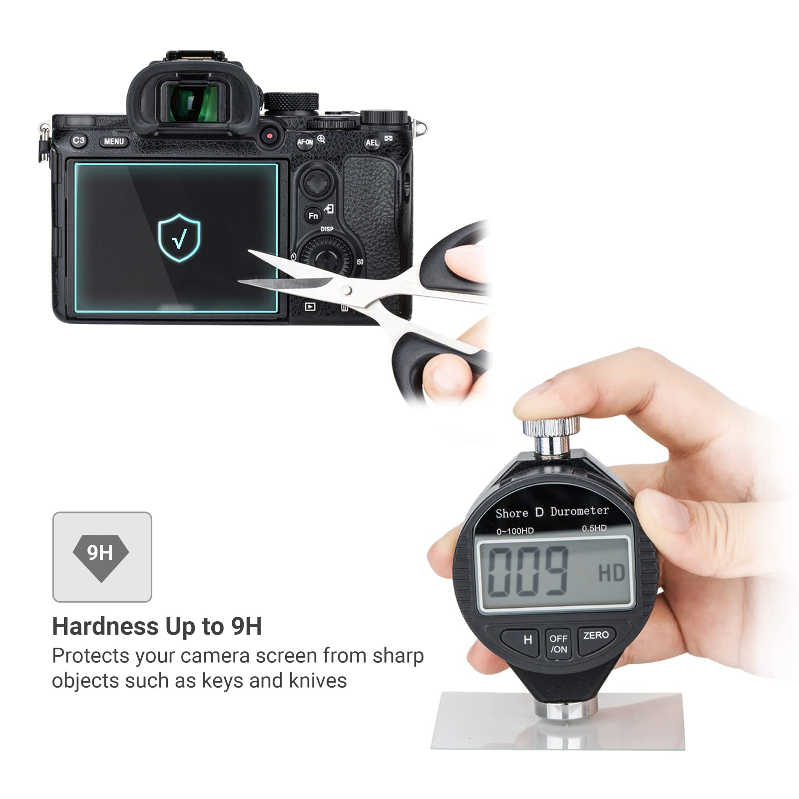 (2 Pack) A6700 A7Cii A7Cr Screen Protector,Camera Screen Protector For Sony A7Cr A7Cii A6700 Zv E1 A7M4,Ultra Thin Anti Fingerpr