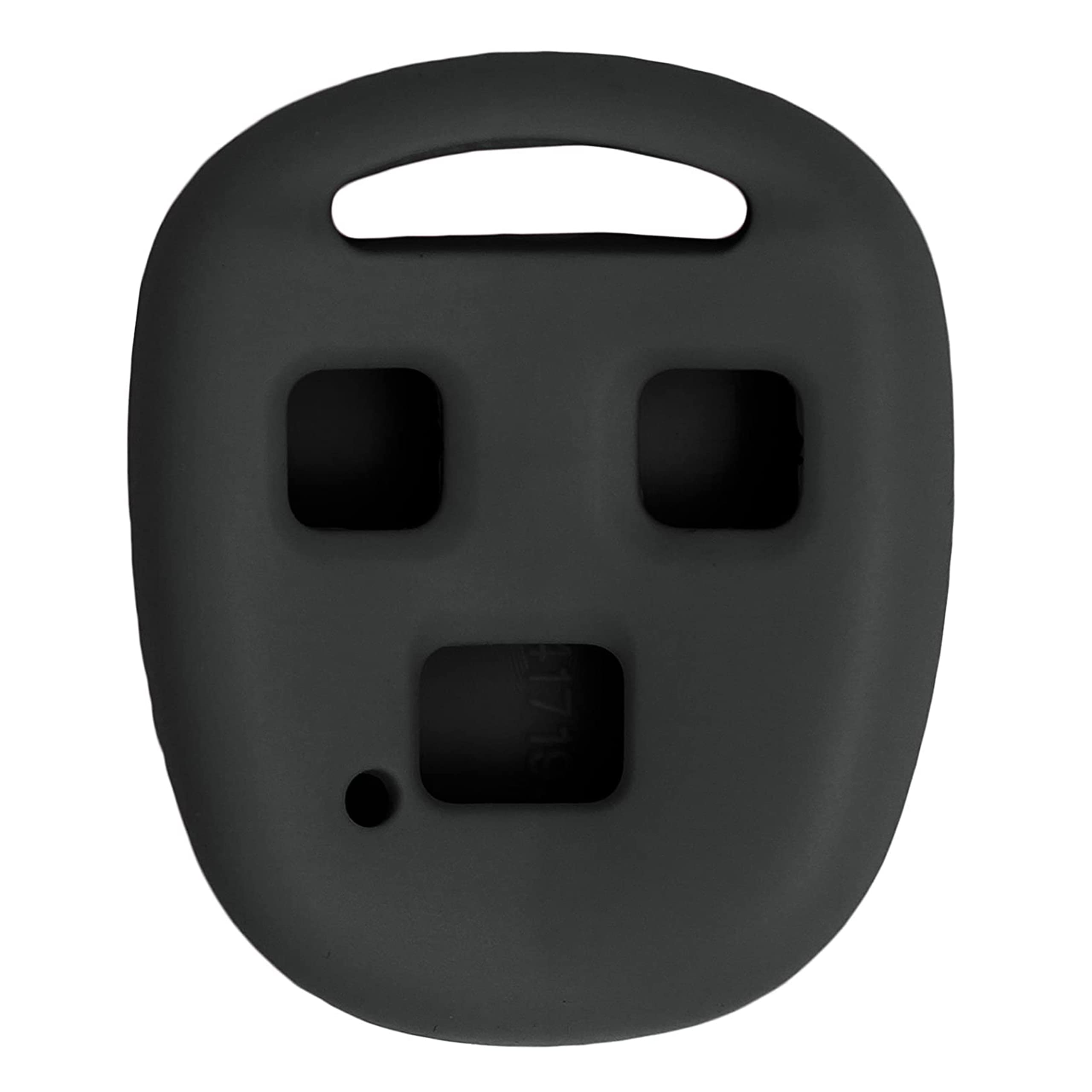 Keyless2Go Replacement For New Silicone Cover Protective Case For Remote Keys With Fcc Hyq1512V N1412Bbb Hyq12Bbt   Black