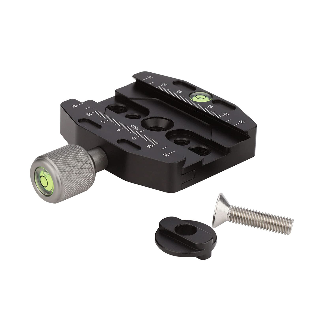 Replace Adapter With 70Mm Arca-Swiss-Compatible Quick Release Clamp For Manfrotto Rc2 Standard Tripod Ball Head Clamp Replacemen