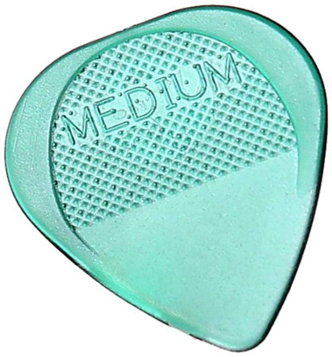 Fred Kelly Picks P4 M12 Poly Flat Medium Guitar Pick,Green