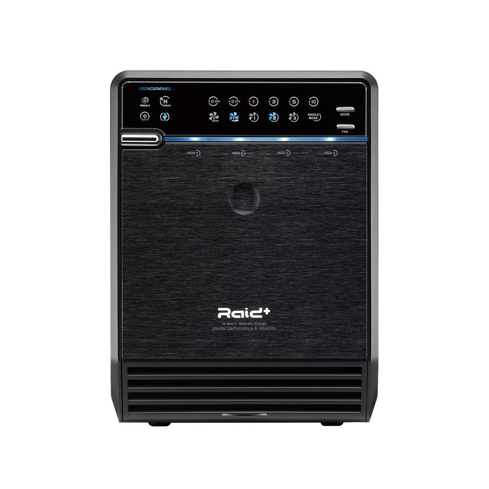 Mediasonic PROBOX 4 Bay 3.5    SATA Hard Drive Enclosure - USB 3.0 eSATA Support 22TB HDD (HF2-SU3S3)