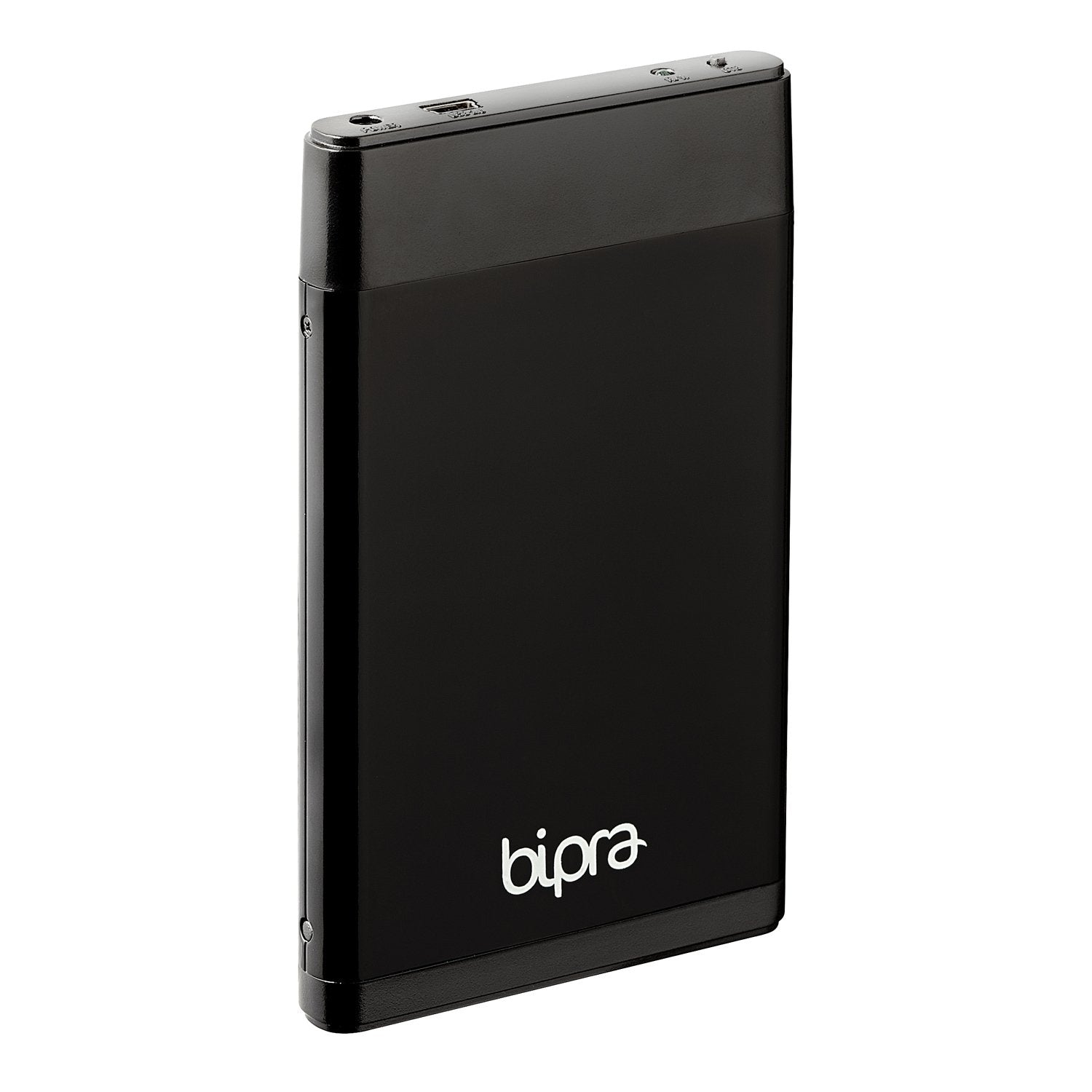 Bipra 1Tb External Portable Hard Drive Includes One Touch Back Up Software   Black   Fat32 (1000Gb)