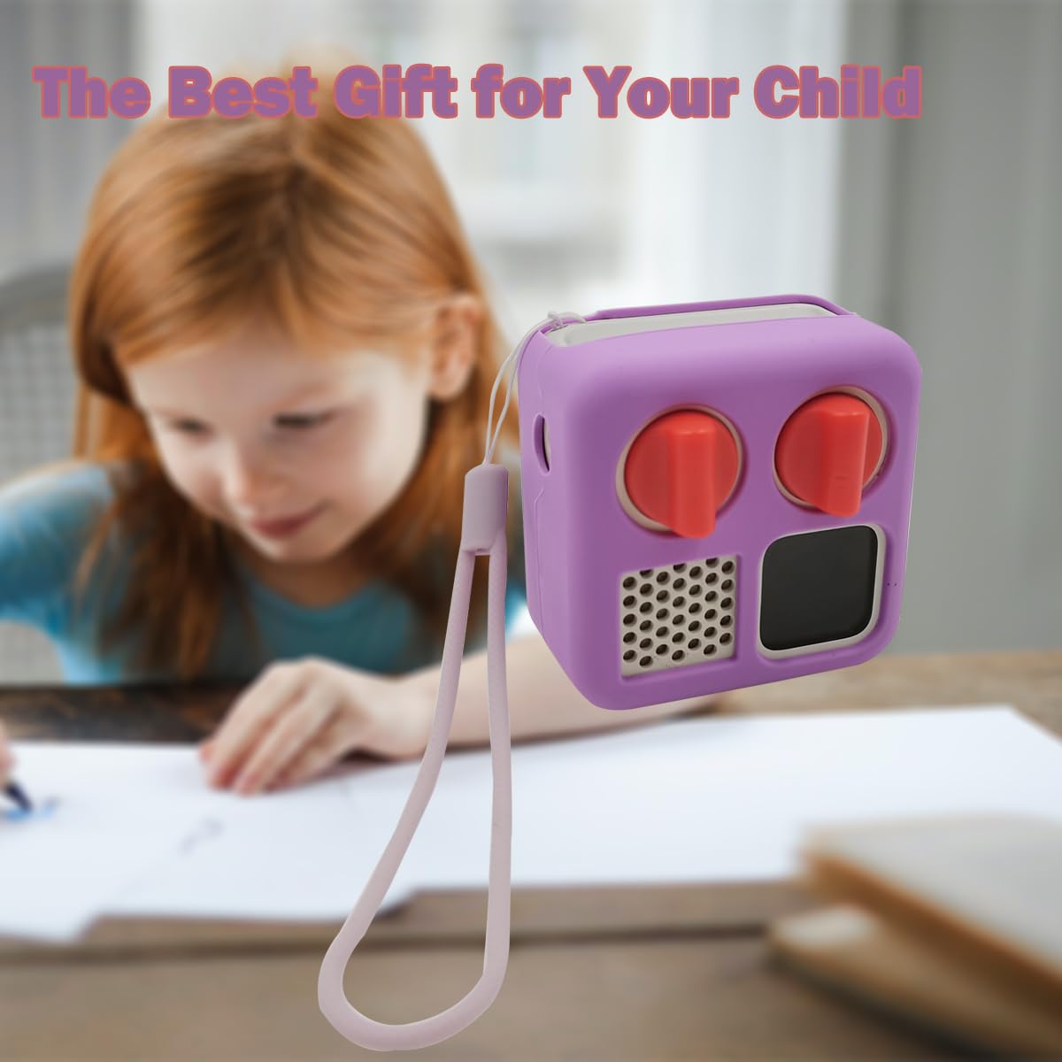 Anti-Slip Silicone Cover For Yoto Mini Audio Player, Protective Sleeve Case For Mini Player; Accessory For Kids Music Players (C