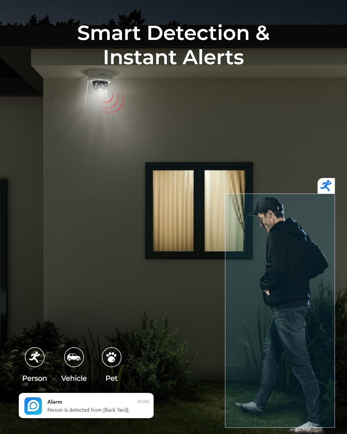 Reolink 4K Wifi Security Camera Outdoor, Dome Surveillance Camera With Ik10 Vandal Proof Construction, Wi Fi 6 New Tech, Smart D