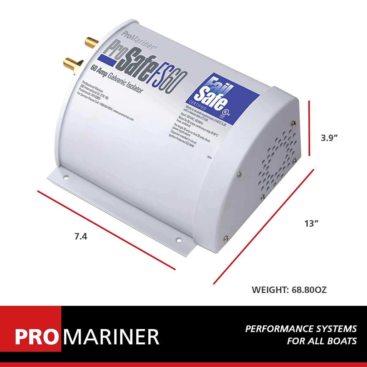 Promariner Prosafe Failsafe 60Amp Galvanic Isolator