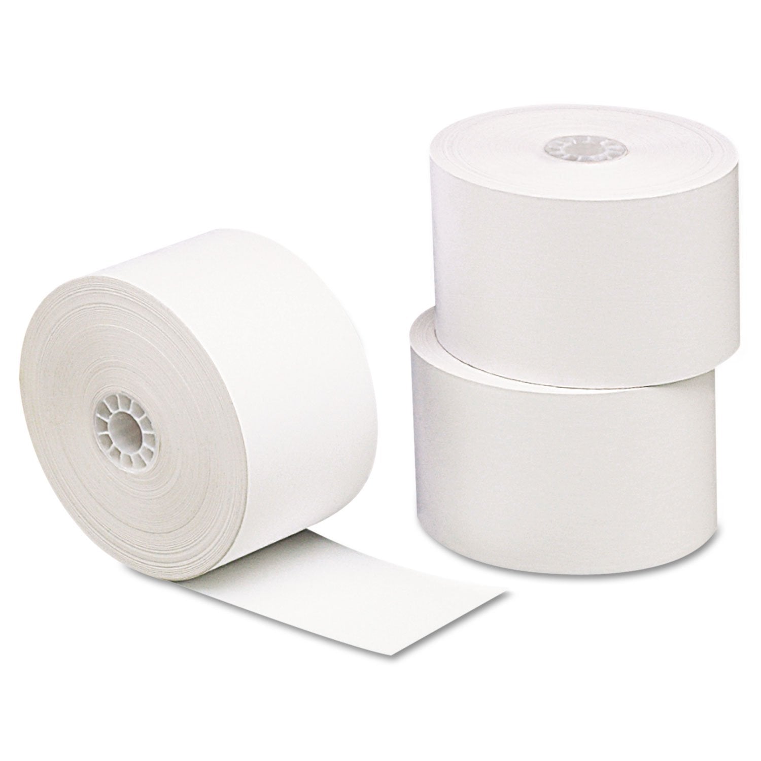 Universal 35711 Single Ply Thermal Paper Rolls, 1 3/4 Inch X 230 Ft, White, 10/Pack