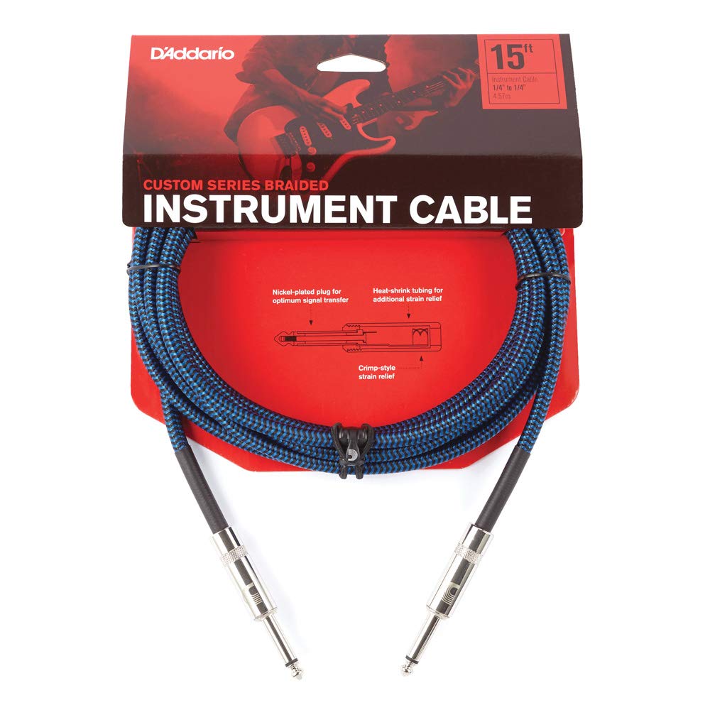 DAddario Guitar Cable - Guitar Lead - Instrument Cable - Guitar ...