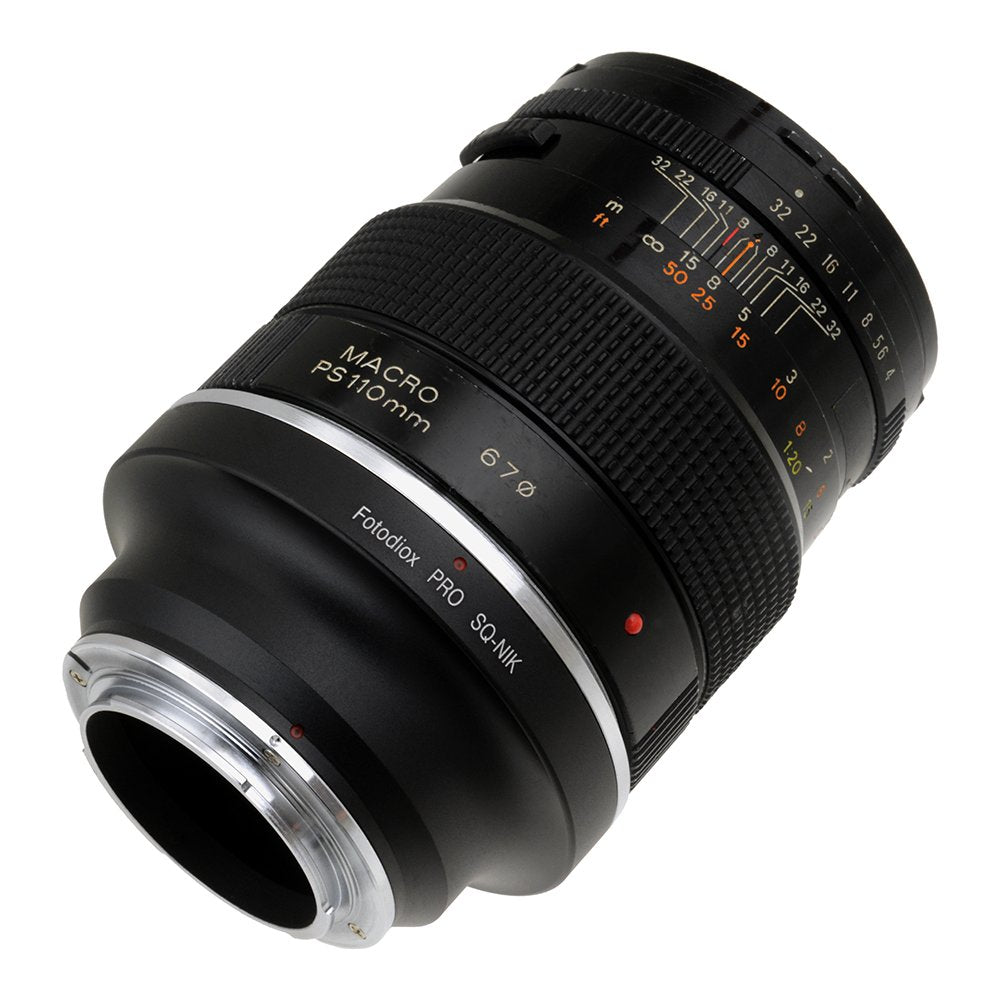 Fotodiox Pro Lens Mount Adapter - Bronica Sq (Sq-A, Sq-Am, Sq-Ai, Sq-B) Lens To Nikon F-Mount Slr/Dslr Camera Body
