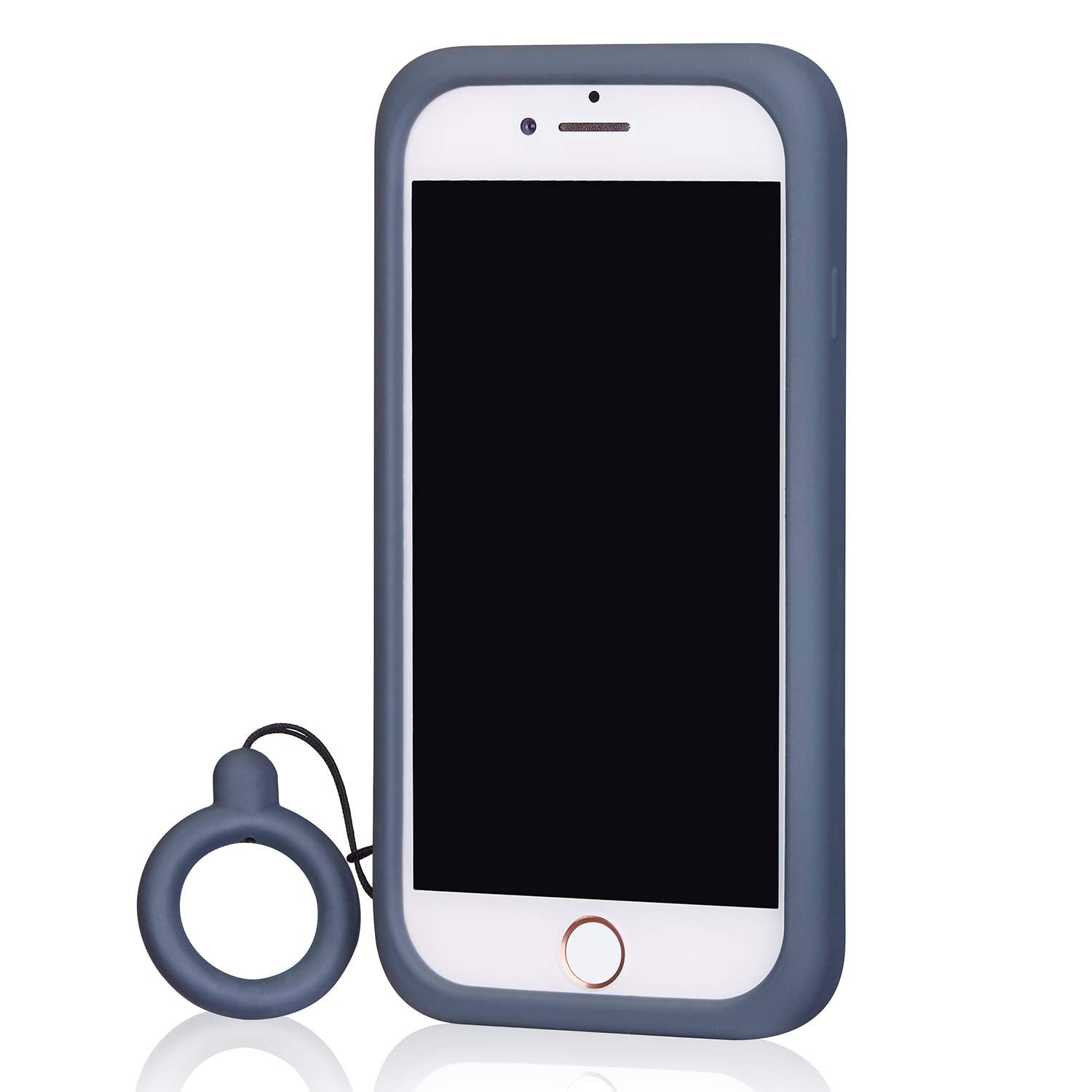 Jowhep Case For Iphone Se 2022/2020 Iphone 7 Iphone 8 Iphone 6 Iphone 6S Cartoon Cute 3D Kawaii Fun Quicksand Game Sparkle Bling