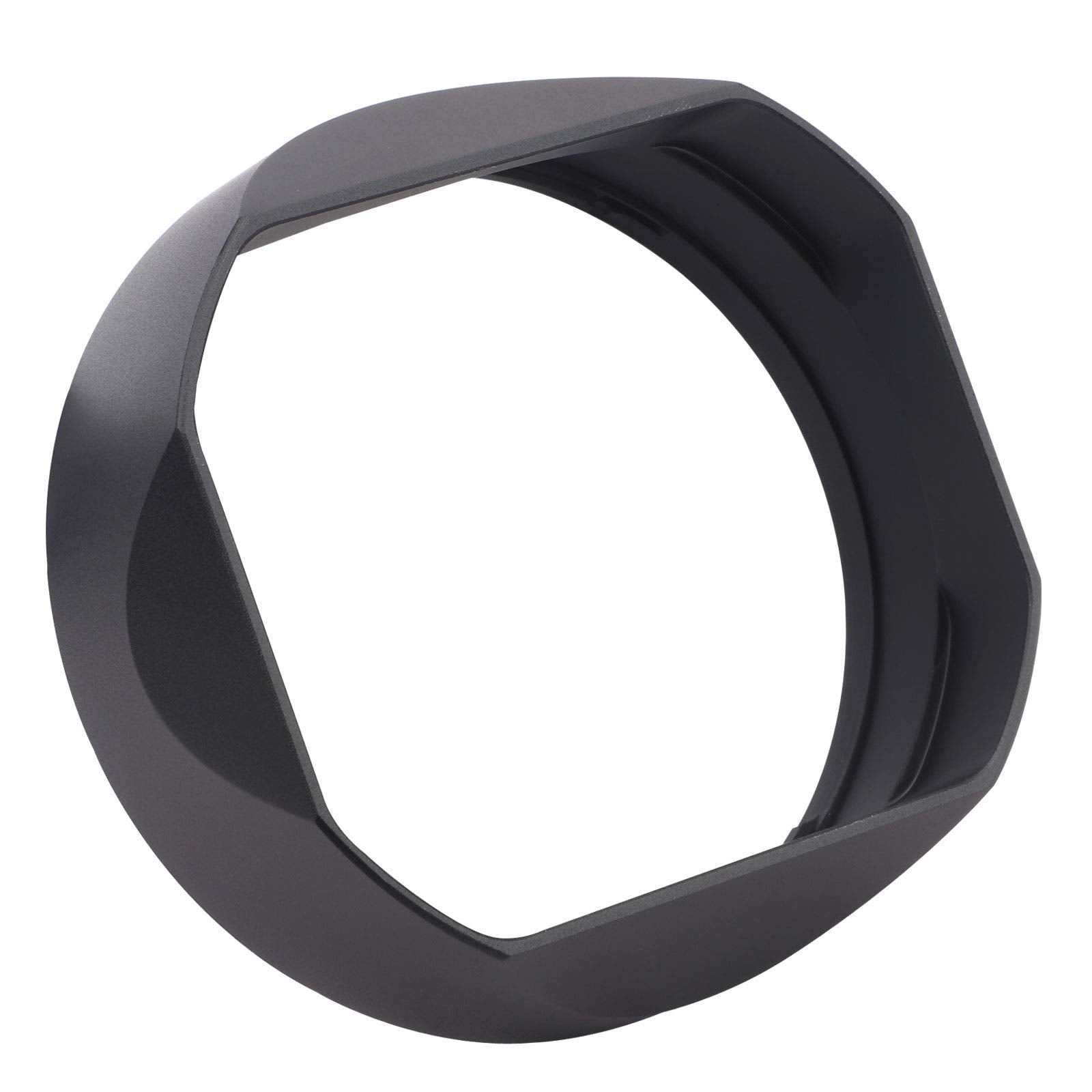 Haoge Lh-Op17 Square Metal Lens Hood With Metal Cap Set For Olympus M.Zuiko Ed 17Mm F1.2 25Mm F1.2 Pro, 12-40Mm F2.8 45Mm F/1.2