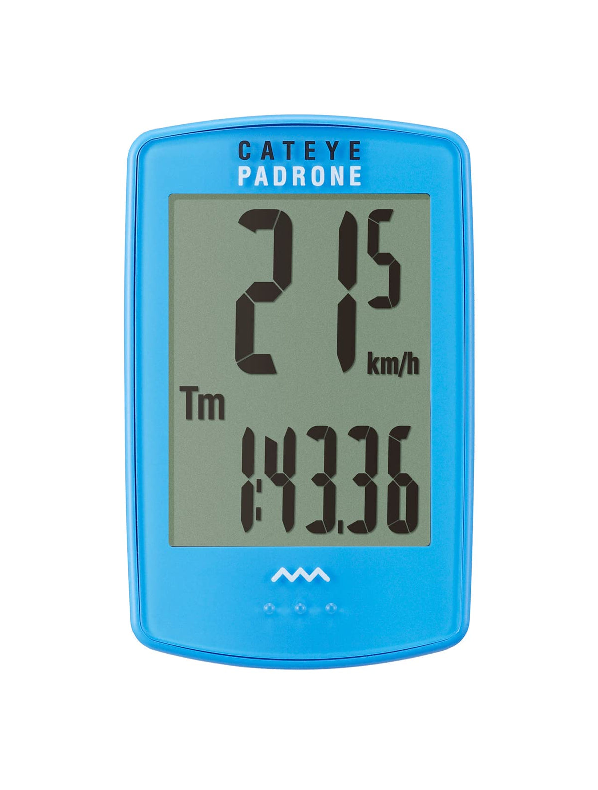 Cat Eye Padrone Wireless Bike Computer, Blue