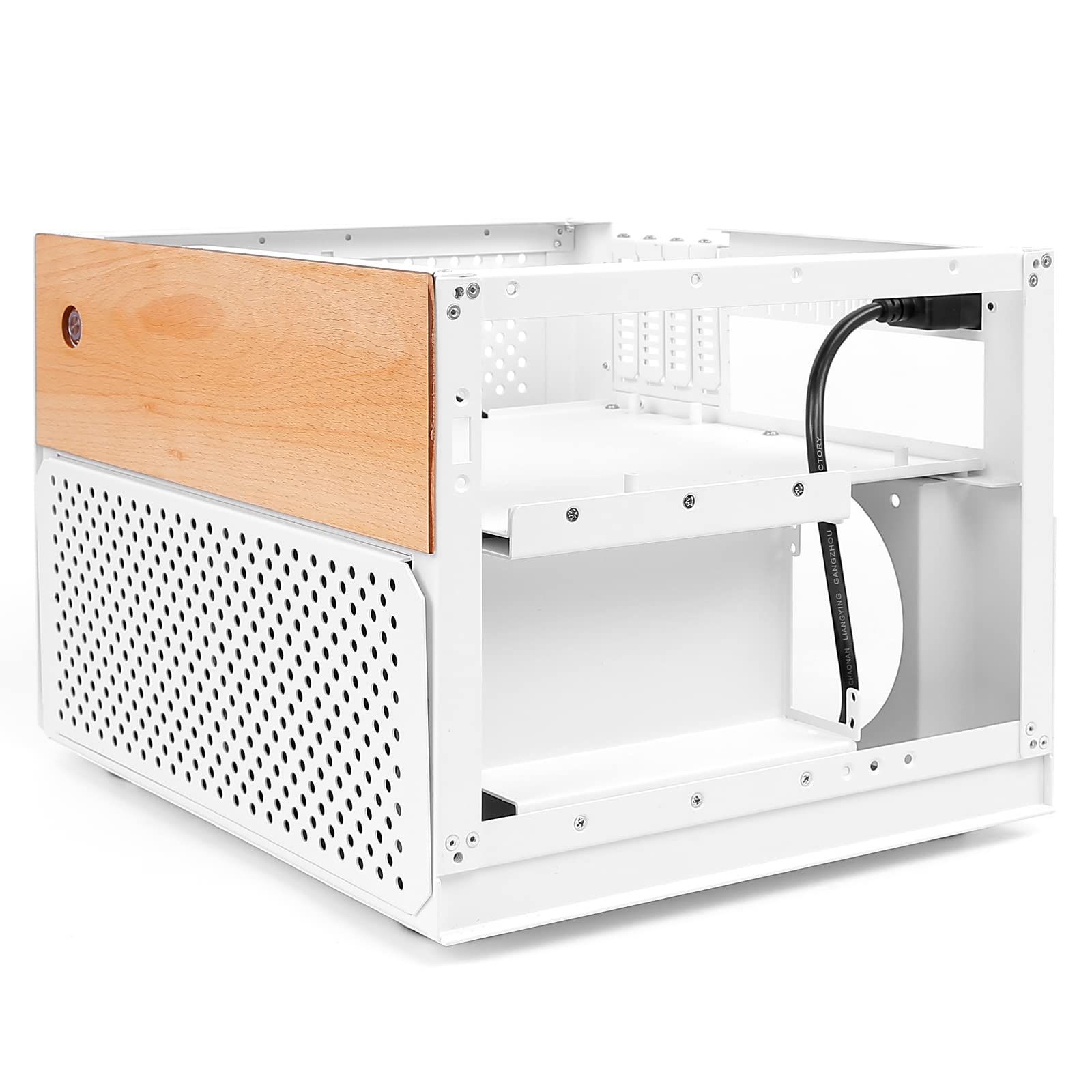 Audheid 8 Bay Nas Chassis[2023 New], Computer Network Attached Storage, Support 8 * 3.5'' Hdd+2 * 2.5'' Ssd Tray, Compatible Mat