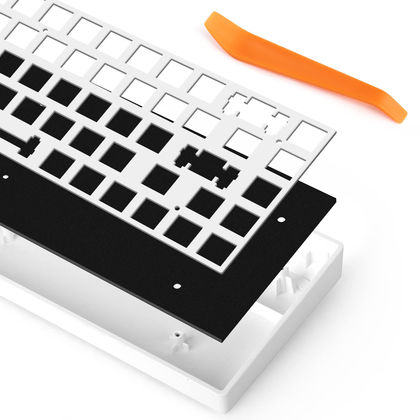 Yimagujrx Keyboard Sound Dampening Foam,Keyboard Foam For Mechanical Keyboard Bottom,Made Of Ev 250 (3Mm Thick)