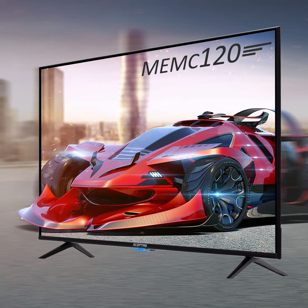 Sceptre 43 Inch Full Hd 1080P Led Tv Memc 120 Hdmi X3, Machine Black (X435Bv F Series)