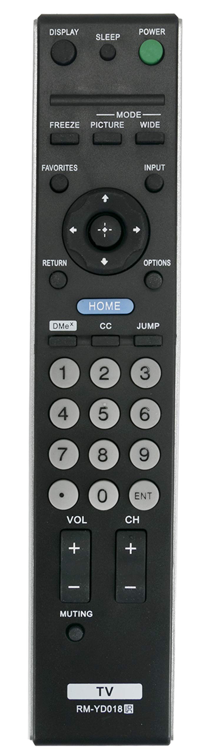 RM-YD018 Replaced Remote fit for Sony BRAVIA LCD TV 148026211 KDL-26S3000 KDL-32S3000 KDL-32SL130 KDL-46S3000 KDL-40S3000 KDL-40SL130, Sub RM-YD021