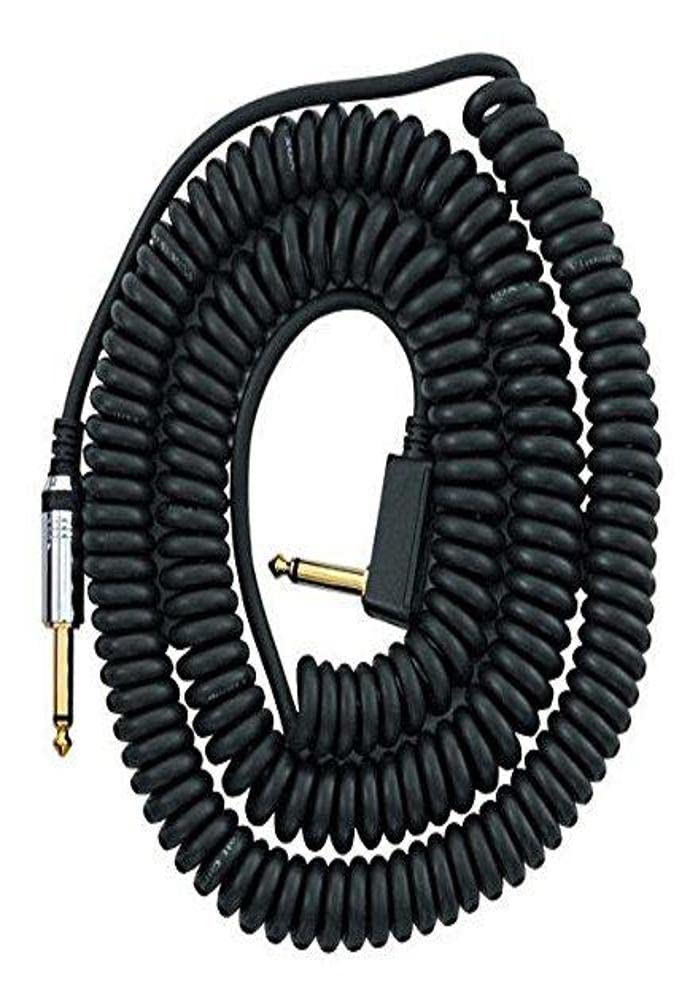 VOX VCC090 Black Coiled 1/4 Cable with Mesh Bag, 29.5