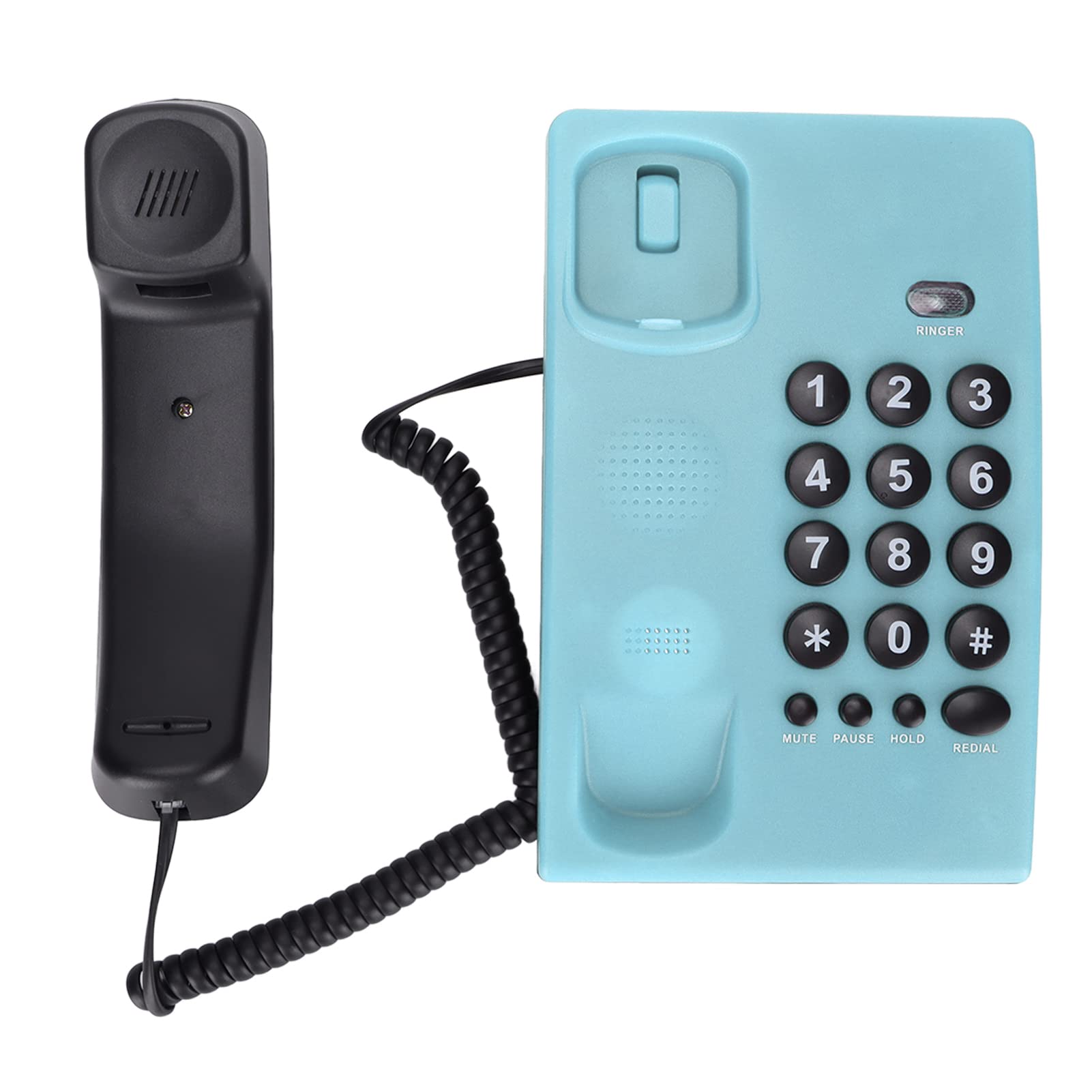 Acogedor Corded Telephone, Landline Telephone Desk Phone, Battery Free, Unique Color, Office House Landline Phones For Home(Blue
