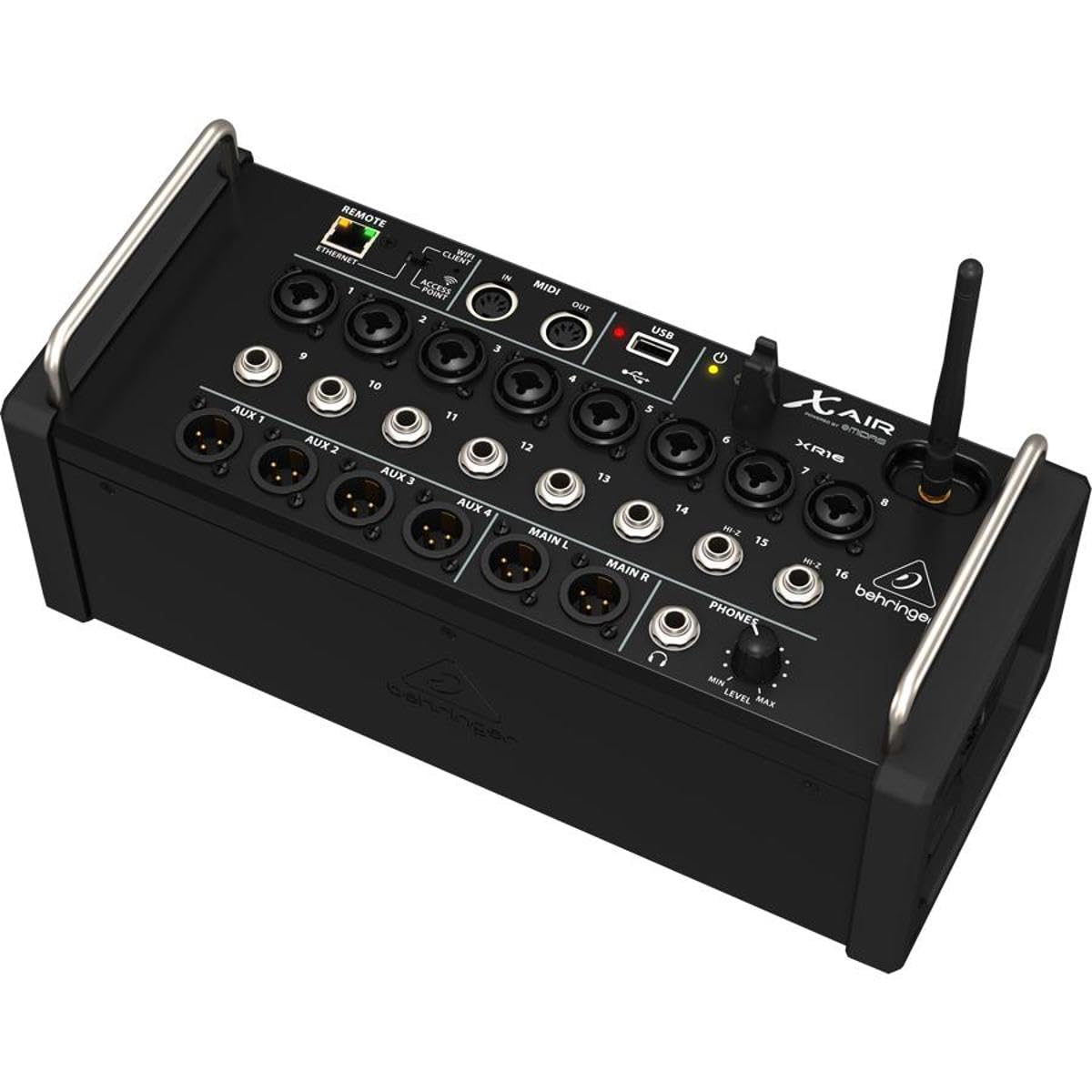 Behringer X Air Xr16 Digital Mixer For Ipad/Android Tablet With Wi Fi And Usb Recorder