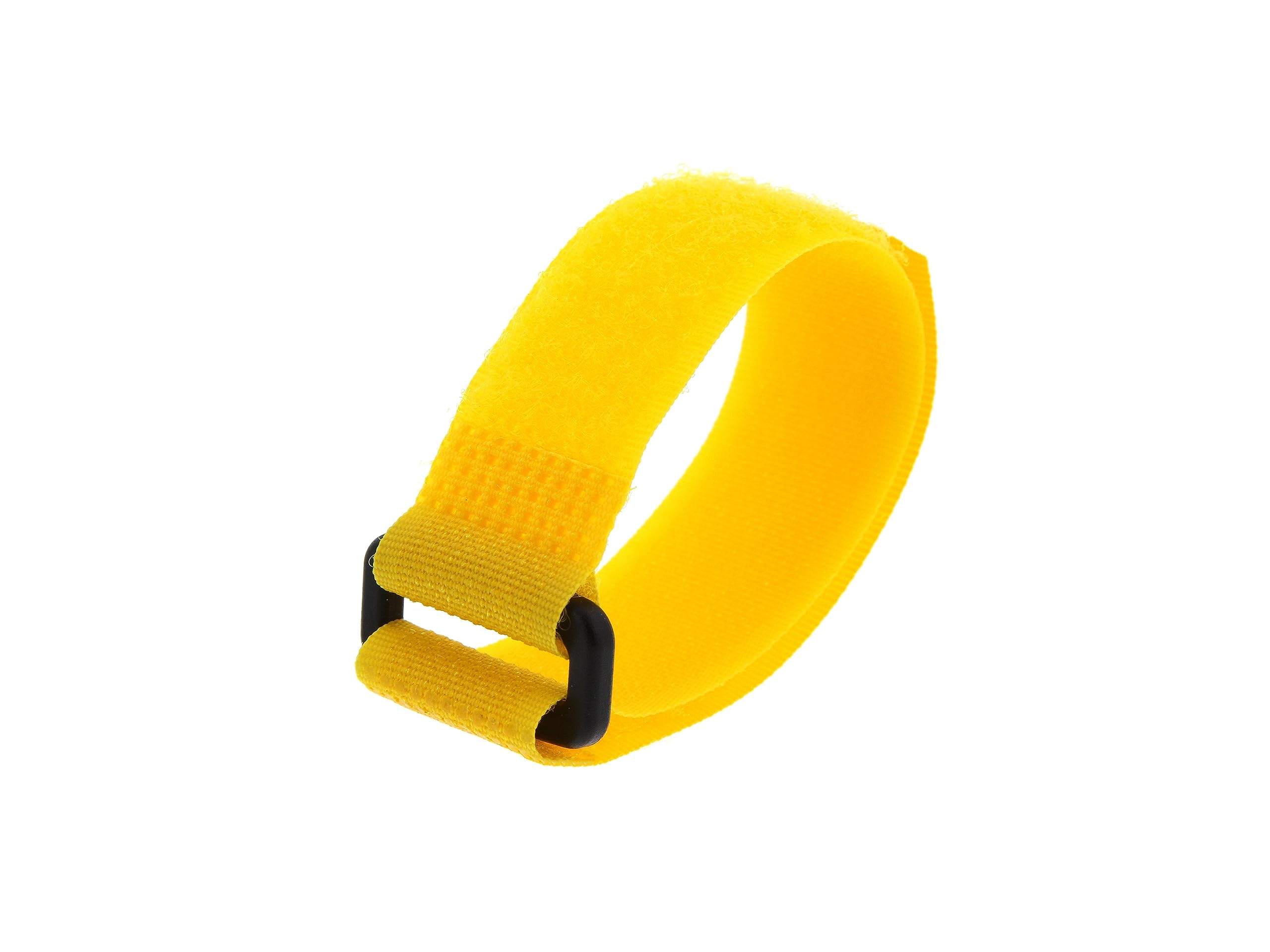 Secure 8 Inch Yellow Cinch Strap - 5 Pack