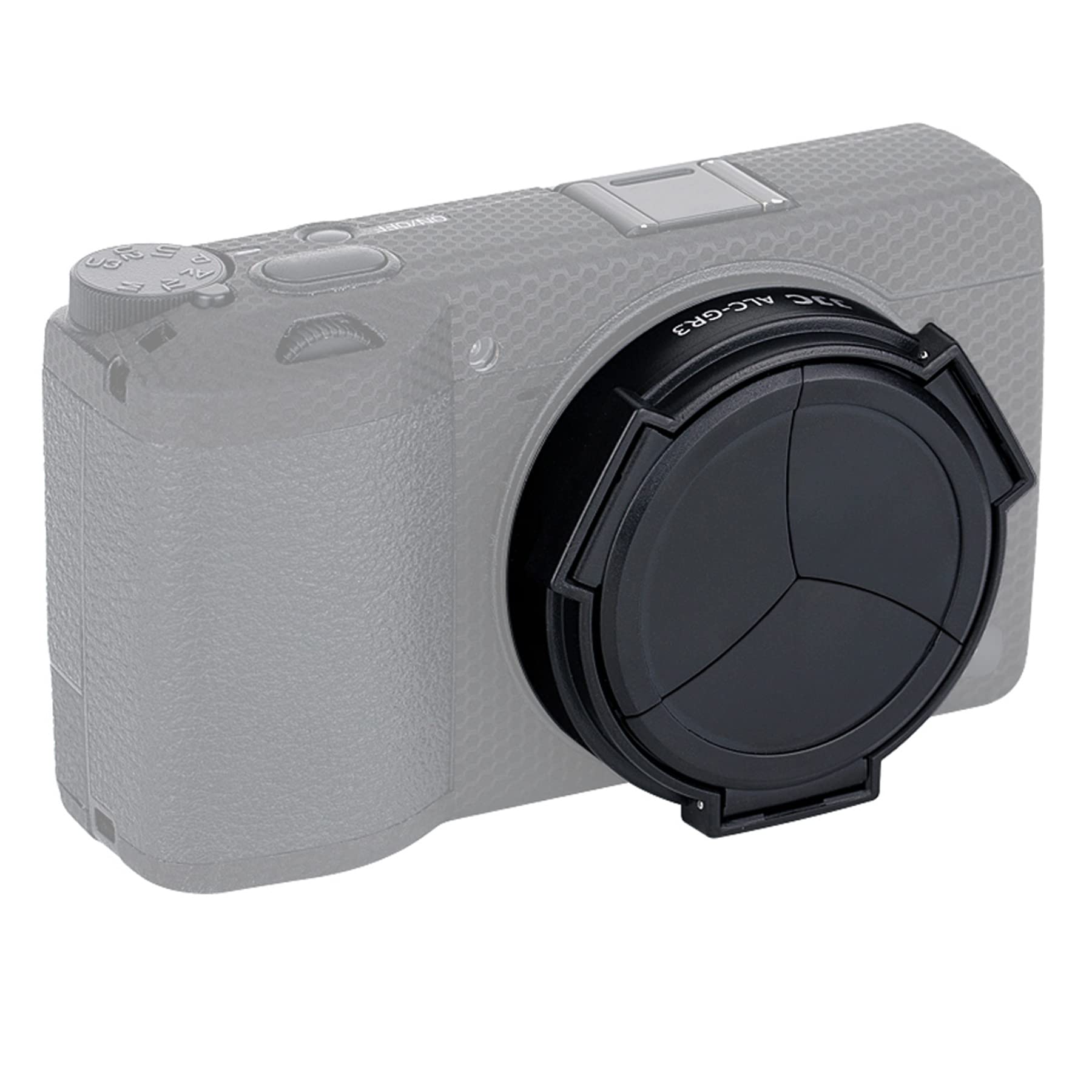 Gr3 Auto Lens Cap, Gr Iii Cap, Jjc Alc Gr3 Auto Lens Cap Open & Close Automatically Griii Lens Cap, Compatible With Ricoh Griii