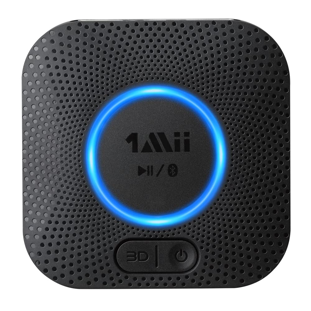 [Upgraded] 1Mii B06 Plus Bluetooth Receiver, Hifi Wireless Audio Adapter, Bluetooth 5.1 Receiver With 3D Surround Aptx Hd Aptx L