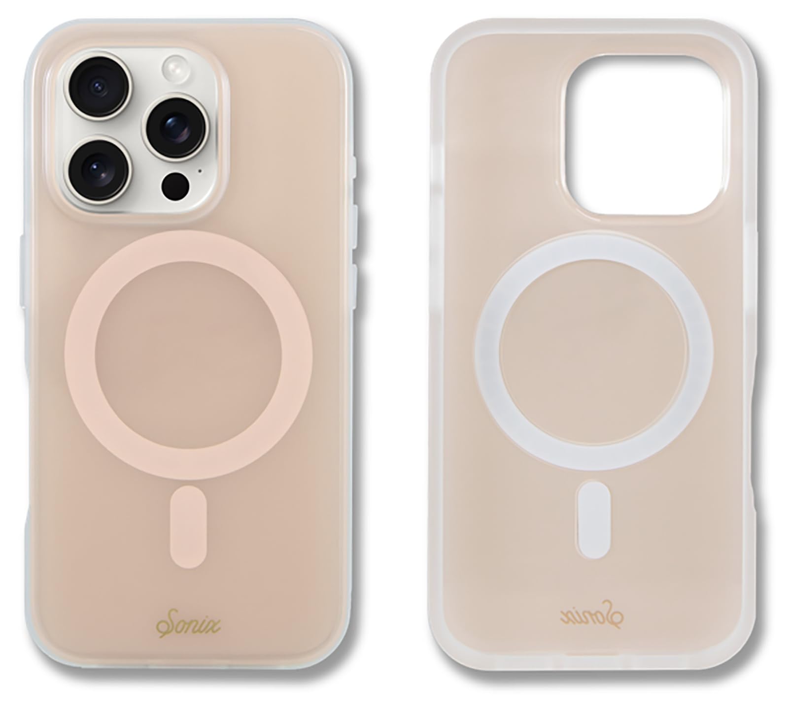 Sonix Case For Iphone 16 Pro | Compatible With Magsafe | 10Ft Drop Tested | Jelly Apricot