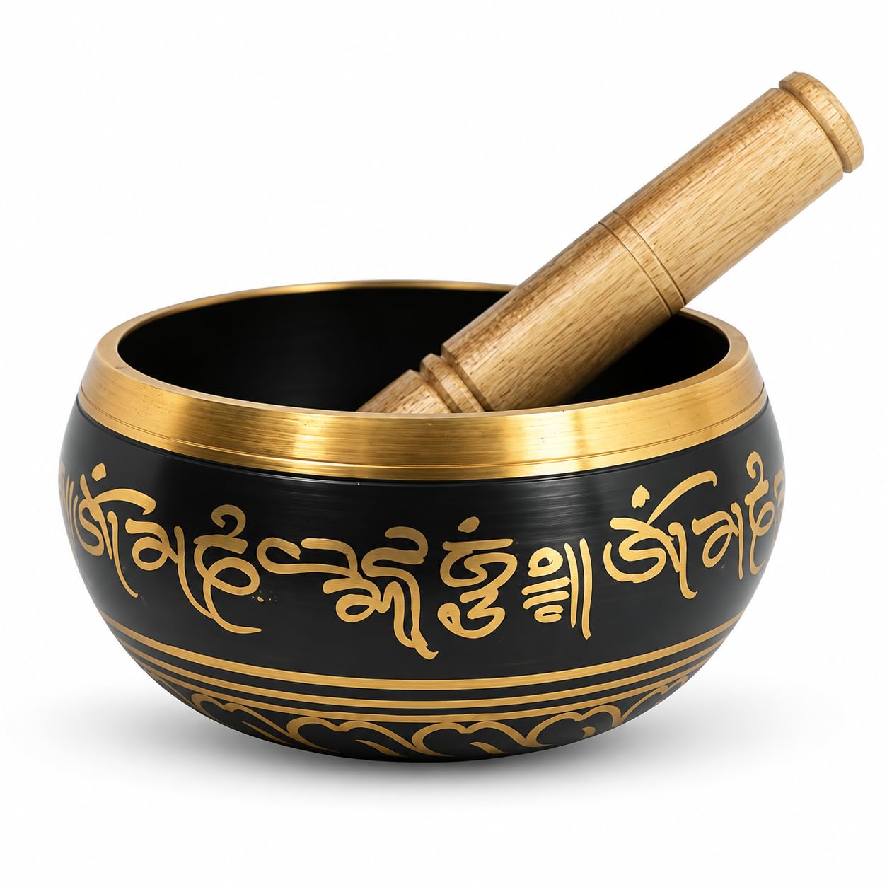 Reiki Crystal Products Singing Bowl | Tibetan Buddhist Prayer Instrument With Wooden Stick | Meditation Bowl | Music Therapy 10 