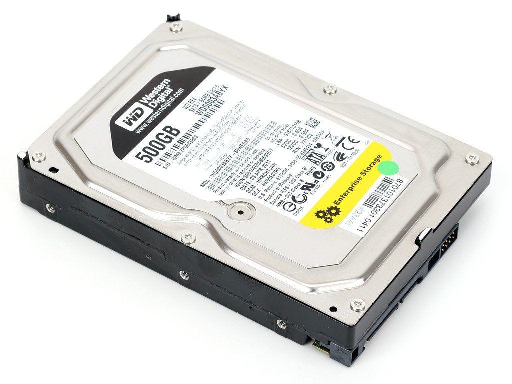 Western Digital 500Gb Re4 7.2K Rpm Sata Hard Drive 3.5