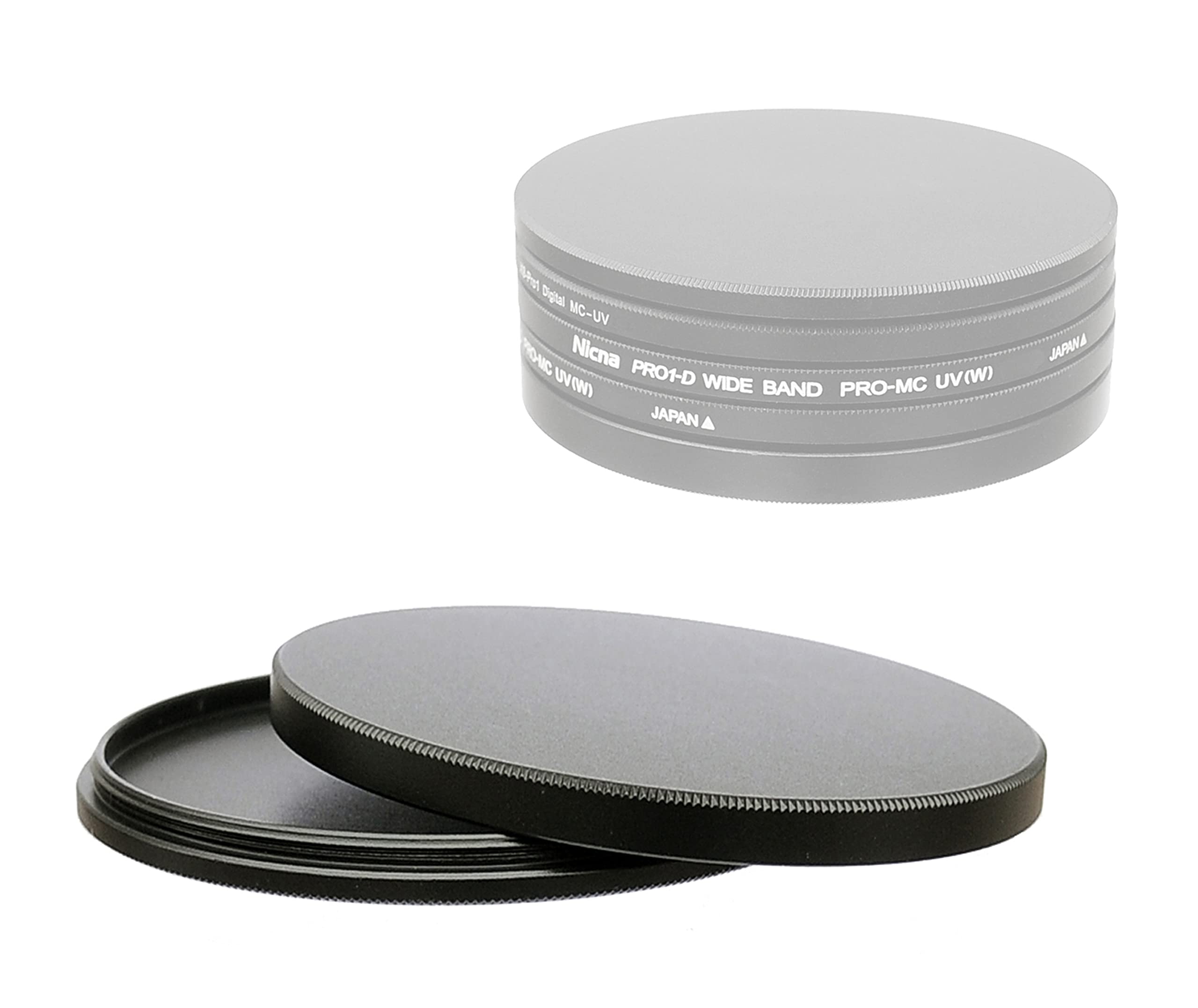 Fotasy 40.5Mm Metal Filter Stack Caps, Filter Stack 40.5Mm, Aluminum Alloy, Slim Stack Fits 40.5Mm Uv Cpl Fader Nd Filter