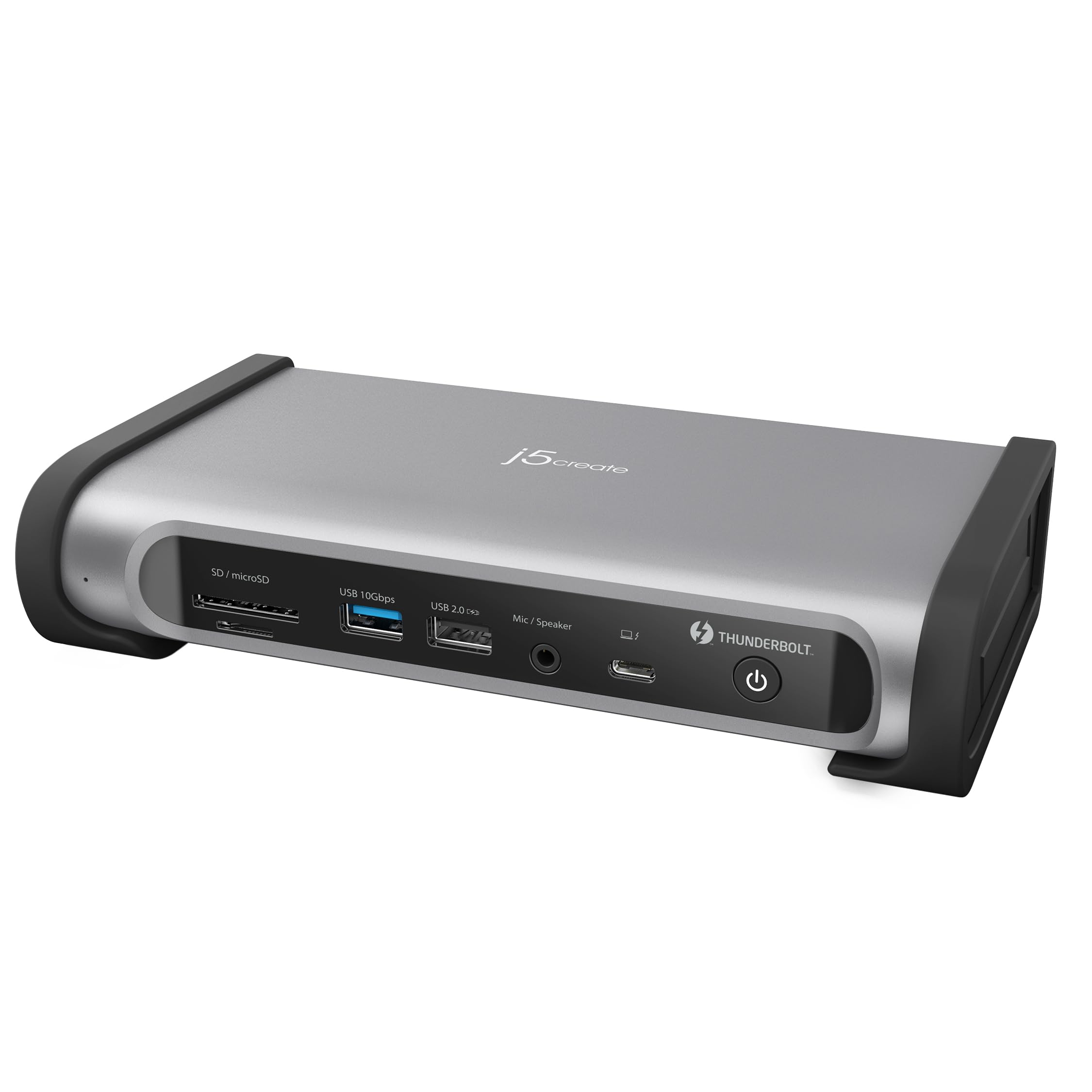 j5create Accessory JTD568 Thunderbolt 4 Quad Display Docking Station Retail