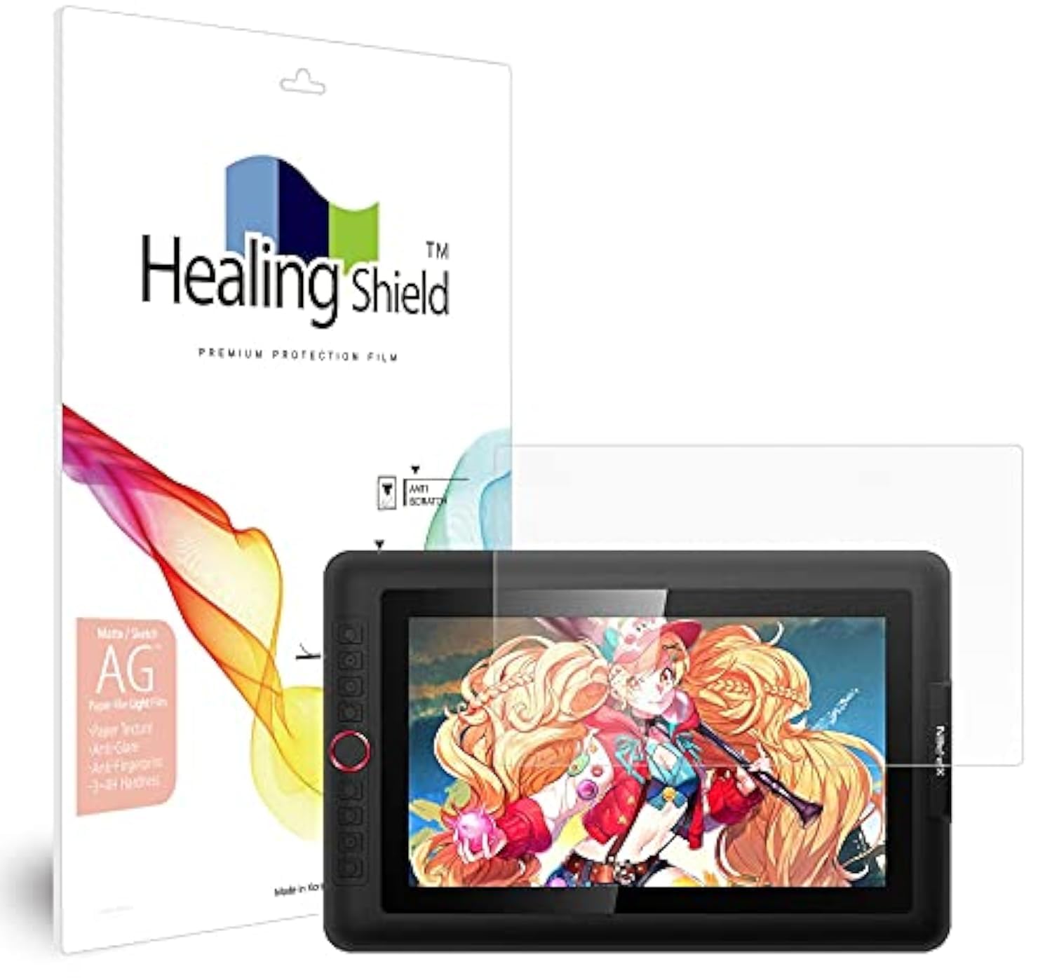 Healingshieldkorea Screen Protector For Xp Pen Artist 13.3 Pro, Healing Shield Light Anti Glare Paper Texture Feeling Matte Film